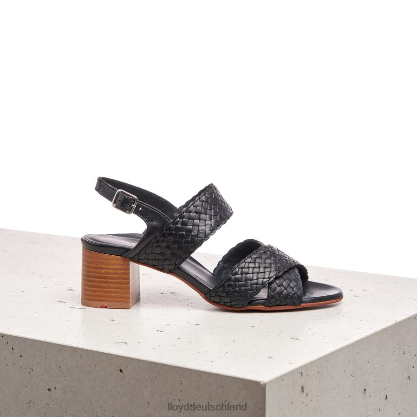 Schuhe LLOYD Ledersandale Schwarz Frauen PV6Z01201