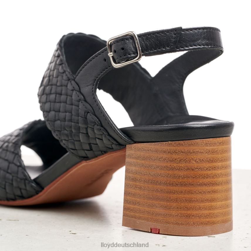Schuhe LLOYD Ledersandale Schwarz Frauen PV6Z01201