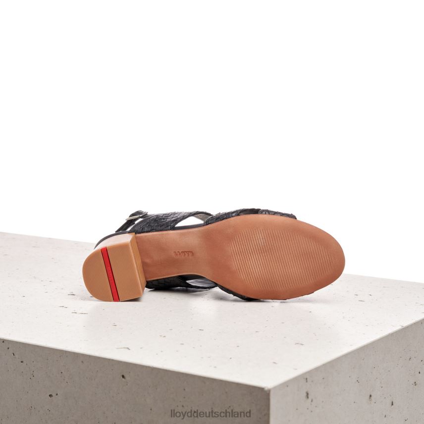 Schuhe LLOYD Ledersandale Schwarz Frauen PV6Z01201