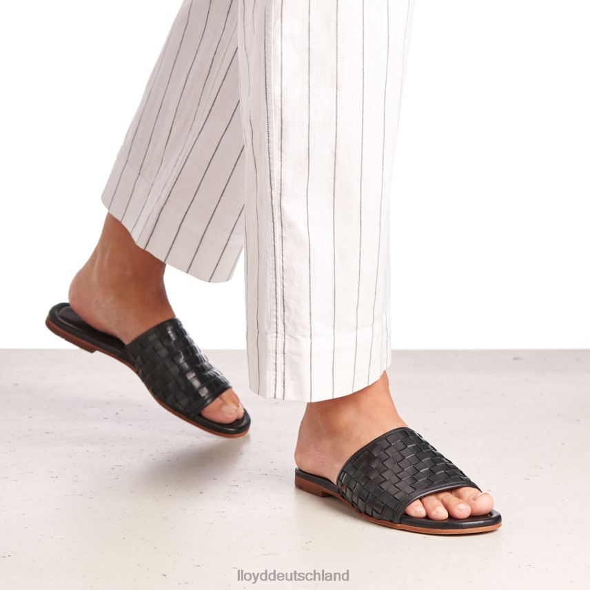 Schuhe LLOYD Ledersandale Schwarz Frauen PV6Z01230