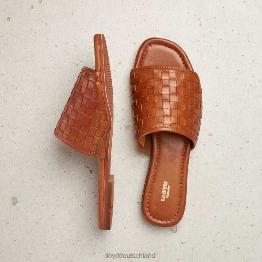 Schuhe LLOYD Ledersandale braun Frauen PV6Z01233