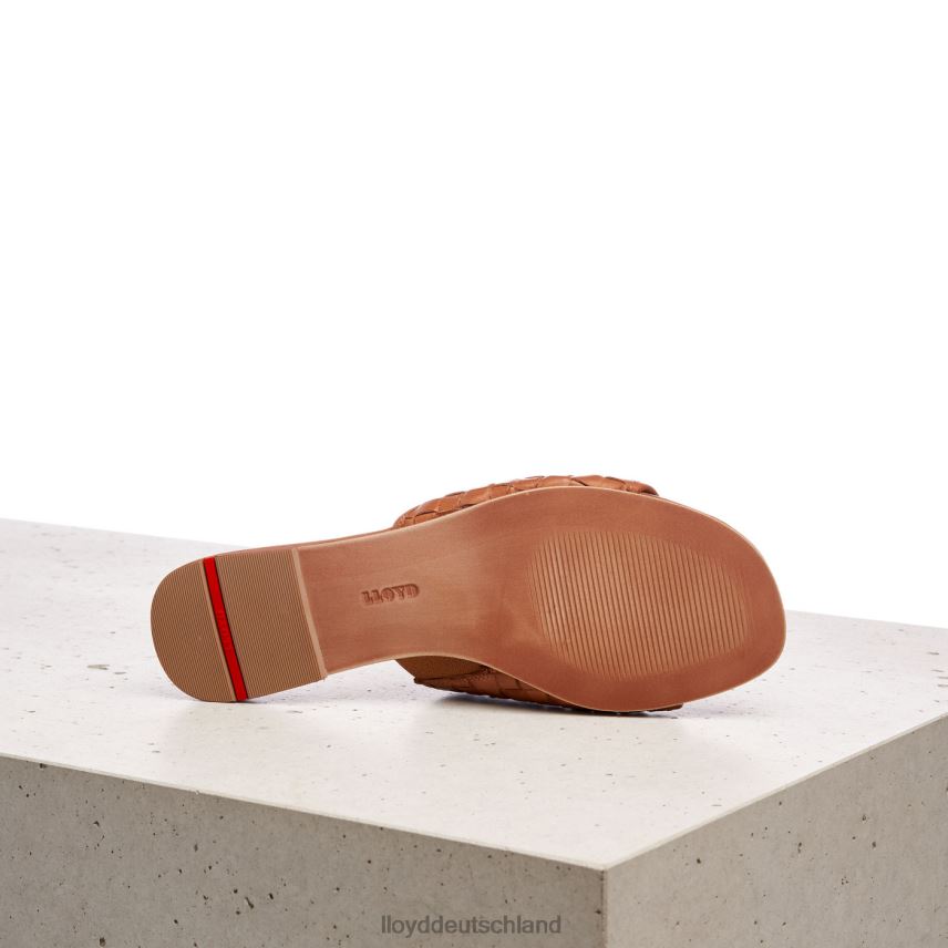 Schuhe LLOYD Ledersandale braun Frauen PV6Z01233