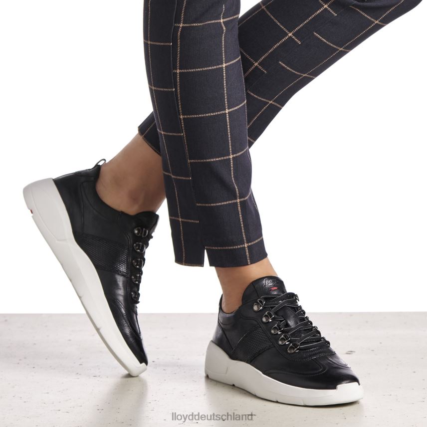 Schuhe LLOYD Ledersneaker Schwarz Frauen PV6Z0834