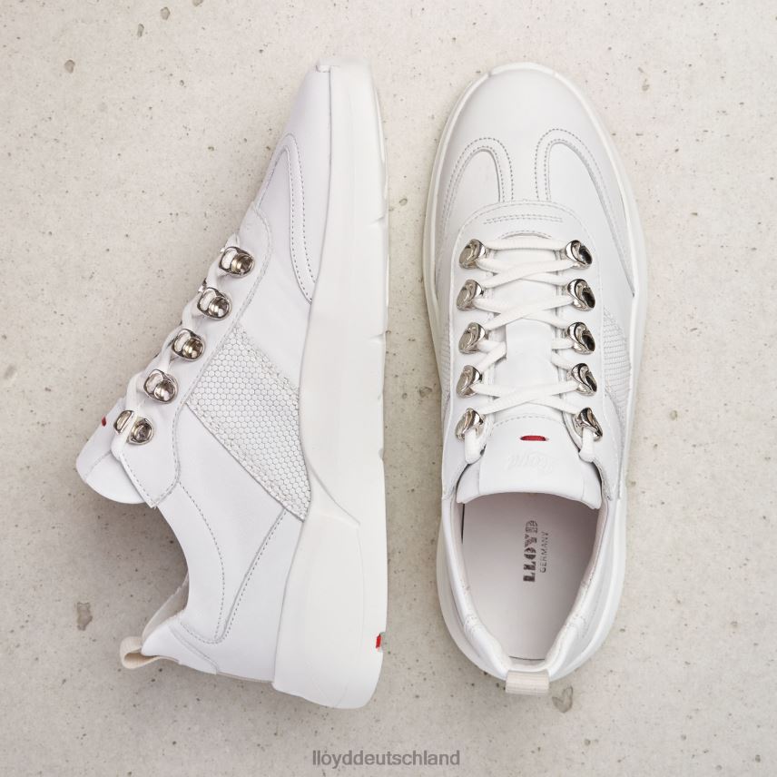 Schuhe LLOYD Ledersneaker Weiß Frauen PV6Z0790