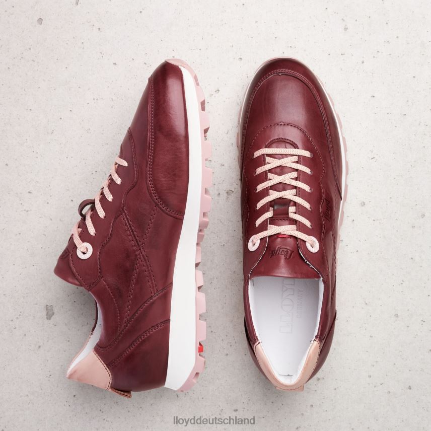 Schuhe LLOYD Low-Top-Sneaker Rot Frauen PV6Z0803