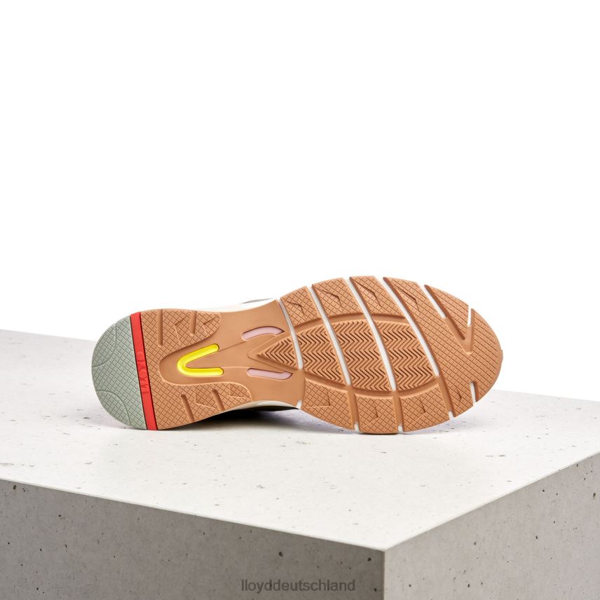 Schuhe LLOYD Low-Top-Sneaker aus Leder Grün Frauen PV6Z0767