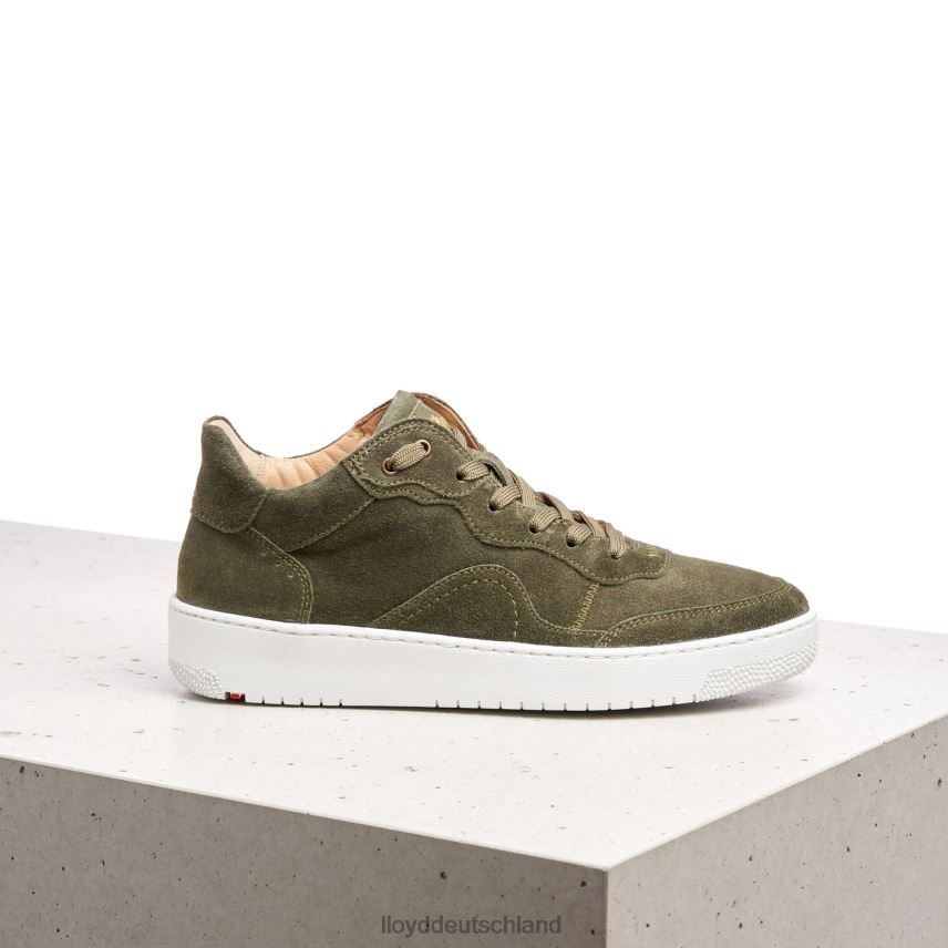 Schuhe LLOYD Low-Top-Sneaker aus Leder Grün Frauen PV6Z0768