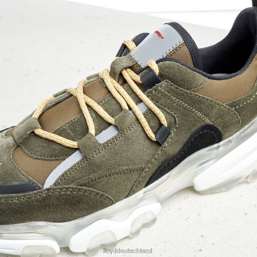 Schuhe LLOYD Low-Top-Sneaker aus Leder Grün Frauen PV6Z0780