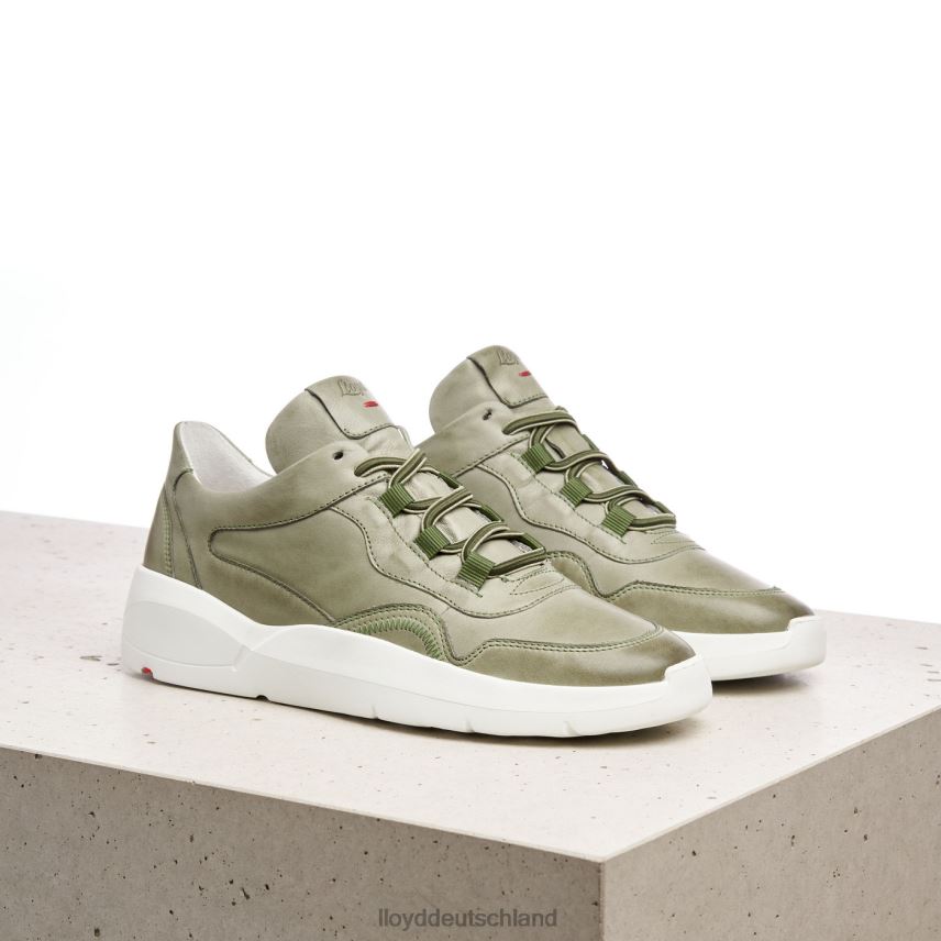 Schuhe LLOYD Low-Top-Sneaker aus Leder Grün Frauen PV6Z0830