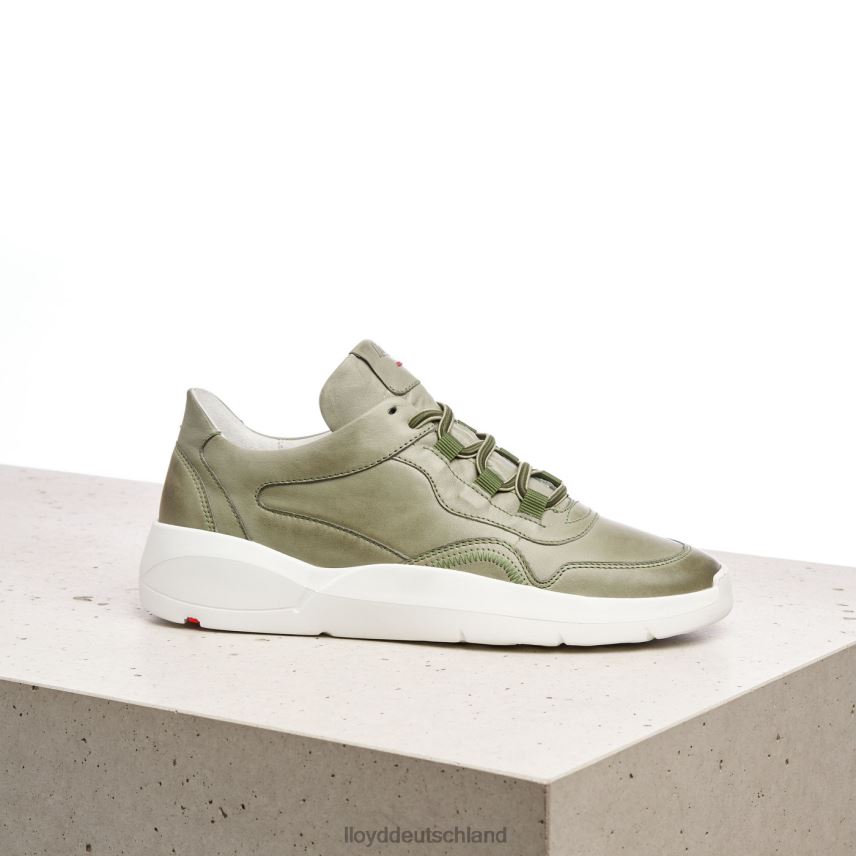 Schuhe LLOYD Low-Top-Sneaker aus Leder Grün Frauen PV6Z0830
