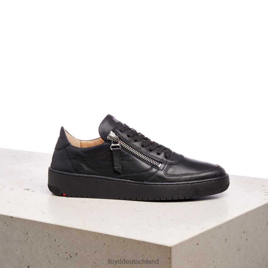 Schuhe LLOYD Low-Top-Sneaker aus Leder Schwarz Frauen PV6Z0823