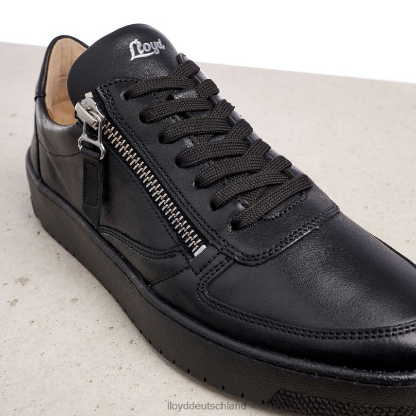 Schuhe LLOYD Low-Top-Sneaker aus Leder Schwarz Frauen PV6Z0823