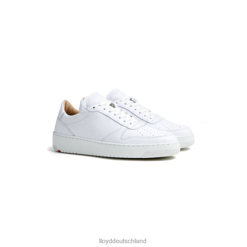 Schuhe LLOYD Low-Top-Sneaker aus Leder Weiß Frauen PV6Z0765