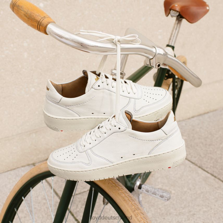 Schuhe LLOYD Low-Top-Sneaker aus Leder Weiß Frauen PV6Z0765