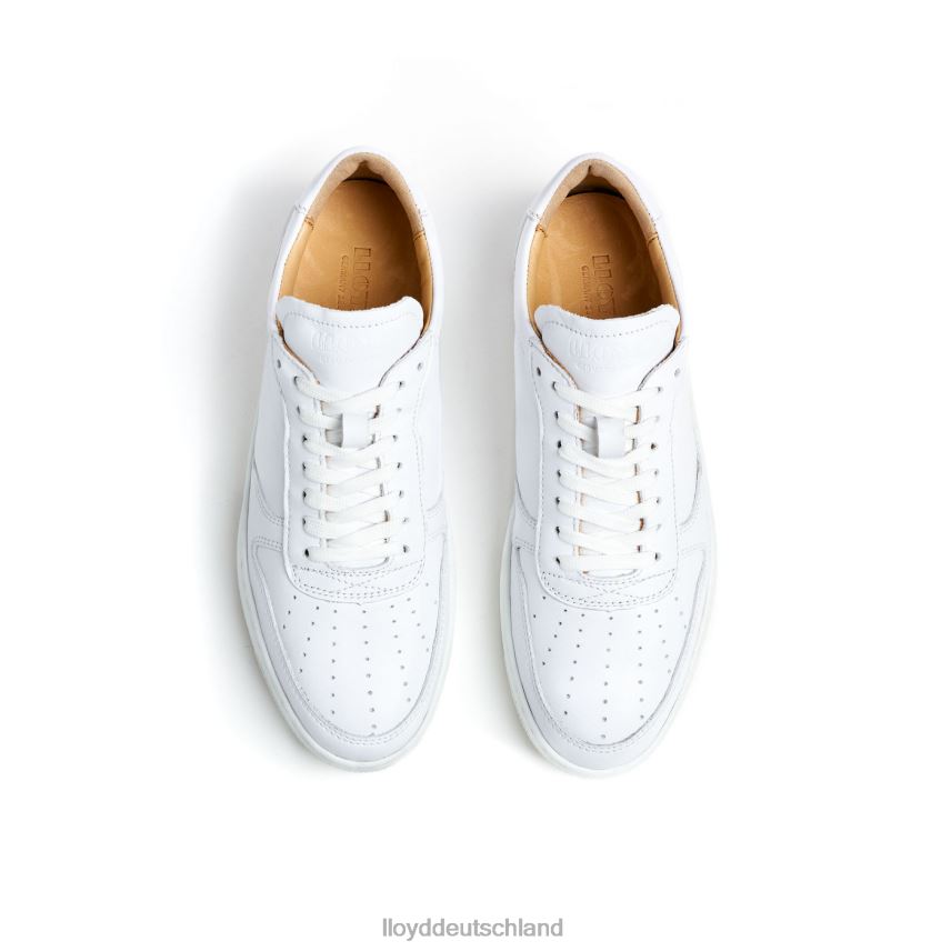 Schuhe LLOYD Low-Top-Sneaker aus Leder Weiß Frauen PV6Z0765