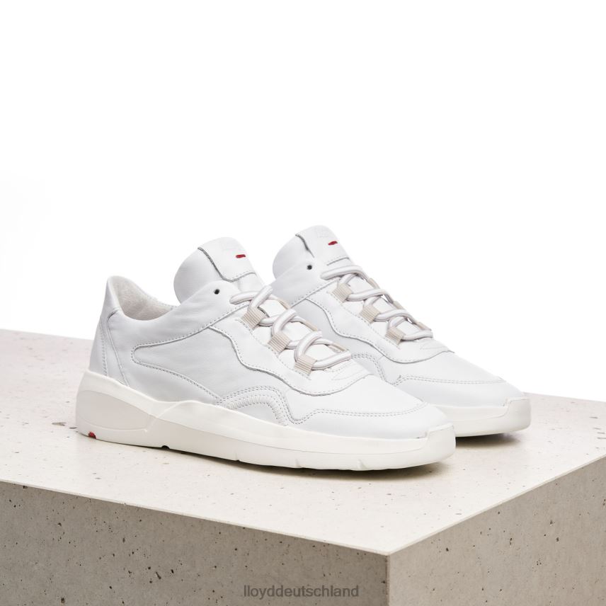 Schuhe LLOYD Low-Top-Sneaker aus Leder Weiß Frauen PV6Z0829