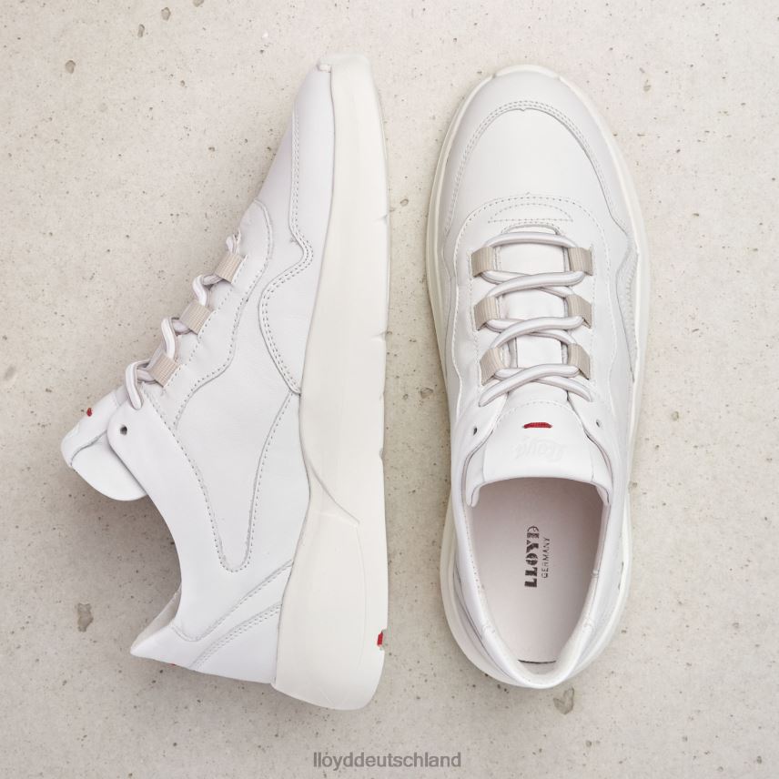Schuhe LLOYD Low-Top-Sneaker aus Leder Weiß Frauen PV6Z0829