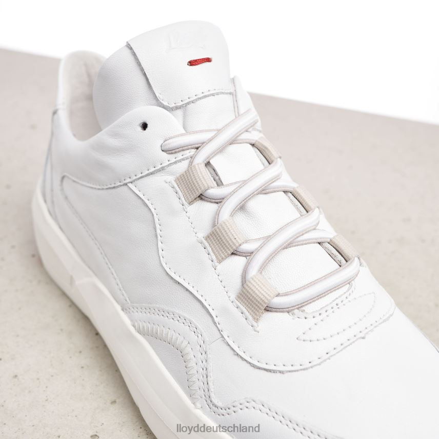 Schuhe LLOYD Low-Top-Sneaker aus Leder Weiß Frauen PV6Z0829