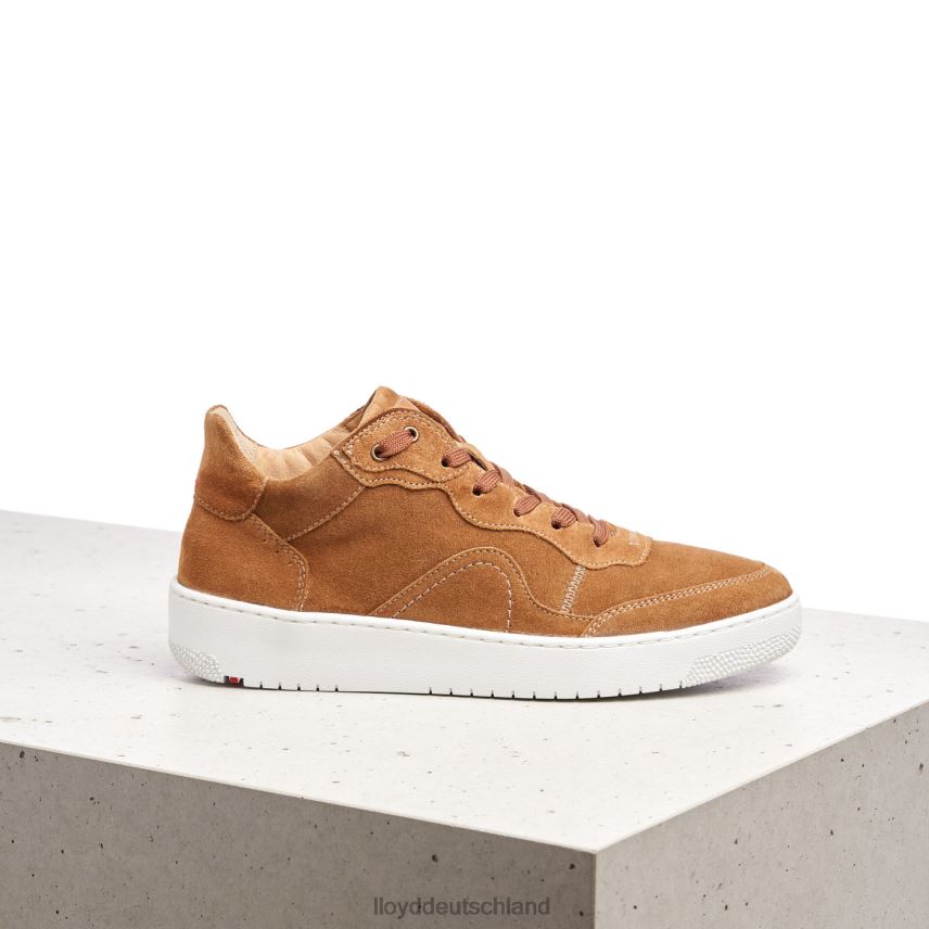 Schuhe LLOYD Low-Top-Sneaker aus Leder braun Frauen PV6Z0782