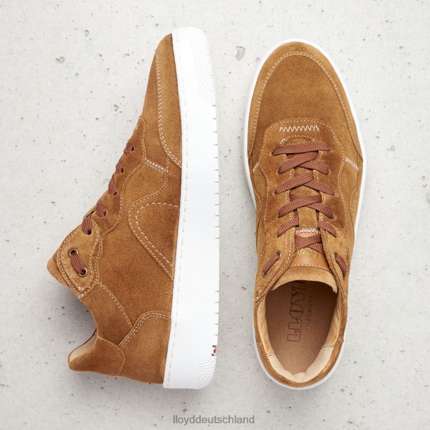 Schuhe LLOYD Low-Top-Sneaker aus Leder braun Frauen PV6Z0782