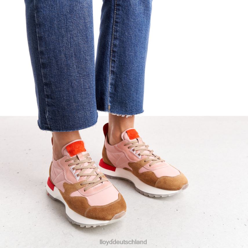 Schuhe LLOYD Low-Top-Sneaker aus Leder kombiniert Frauen PV6Z0805