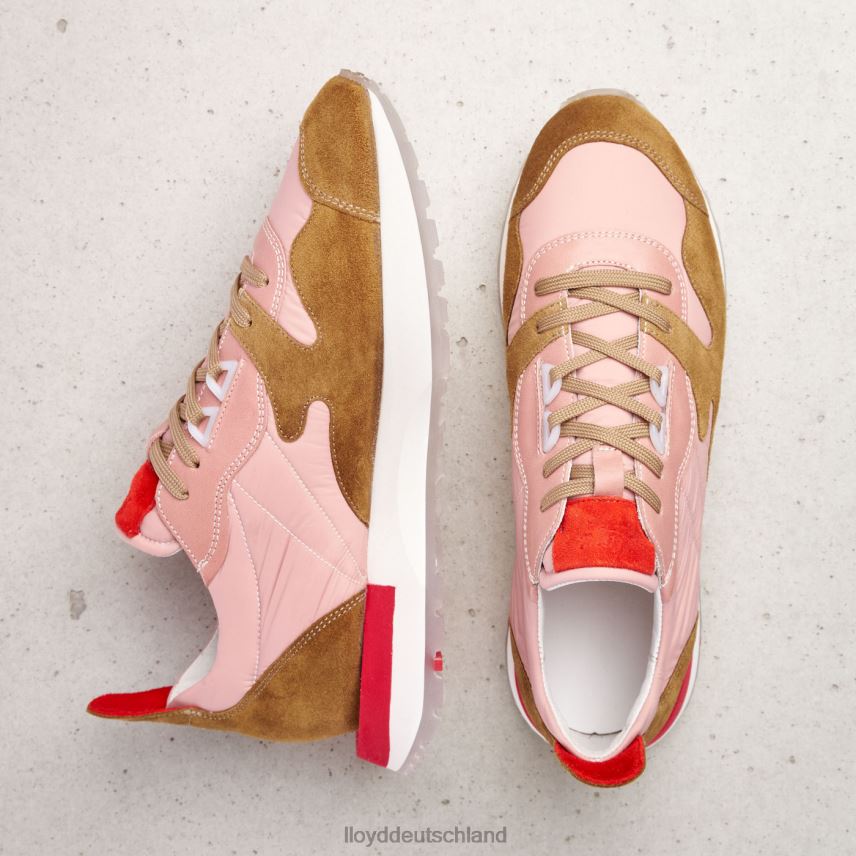 Schuhe LLOYD Low-Top-Sneaker aus Leder kombiniert Frauen PV6Z0805