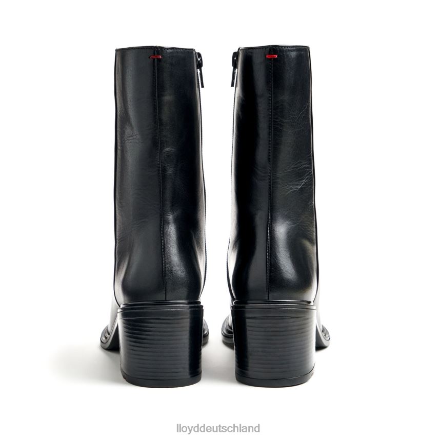 Schuhe LLOYD Modische Stiefeletten aus Glattleder Schwarz Frauen PV6Z0885