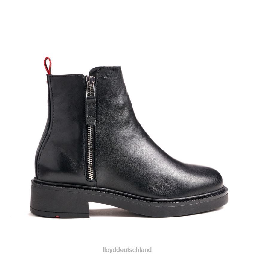 Schuhe LLOYD Modische Stiefeletten aus Glattleder Schwarz Frauen PV6Z0918