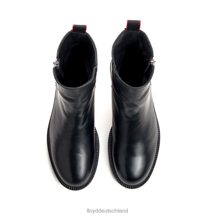 Schuhe LLOYD Modische Stiefeletten aus Glattleder Schwarz Frauen PV6Z0918