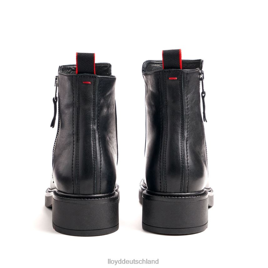 Schuhe LLOYD Modische Stiefeletten aus Glattleder Schwarz Frauen PV6Z0918