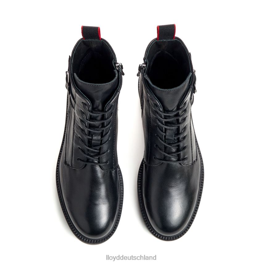 Schuhe LLOYD Modische Stiefeletten aus Glattleder Schwarz Frauen PV6Z0961