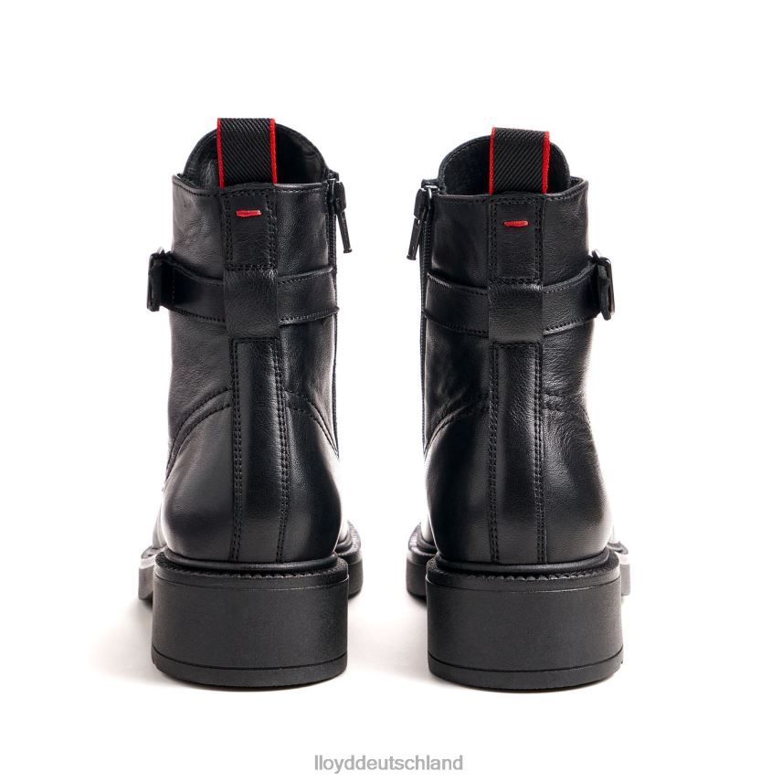 Schuhe LLOYD Modische Stiefeletten aus Glattleder Schwarz Frauen PV6Z0961