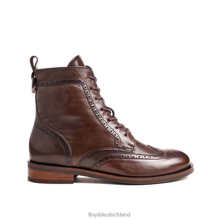 Schuhe LLOYD Modische Stiefeletten aus Glattleder braun Frauen PV6Z0877