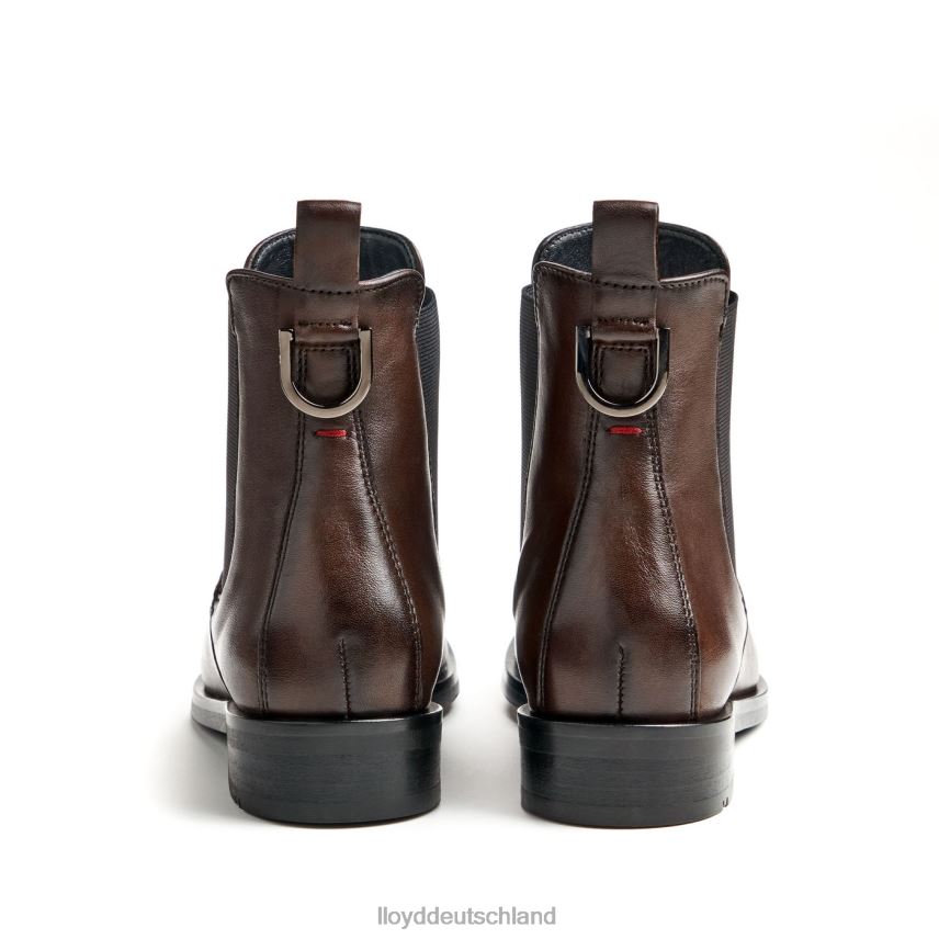 Schuhe LLOYD Modische Stiefeletten aus Glattleder braun Frauen PV6Z0897