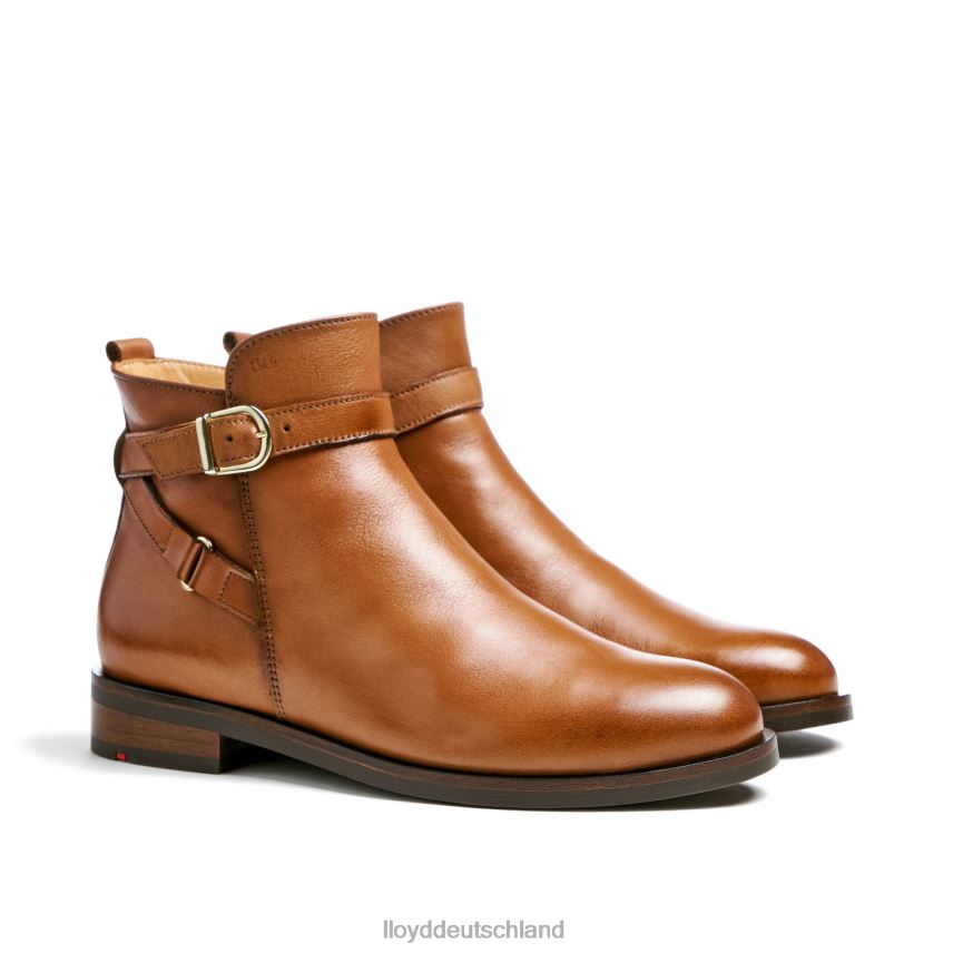 Schuhe LLOYD Modische Stiefeletten aus Glattleder braun Frauen PV6Z0900