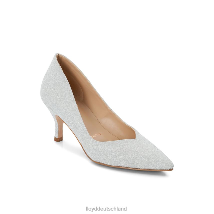 Schuhe LLOYD Pumps mit Ledereffekt Silber Frauen PV6Z01100