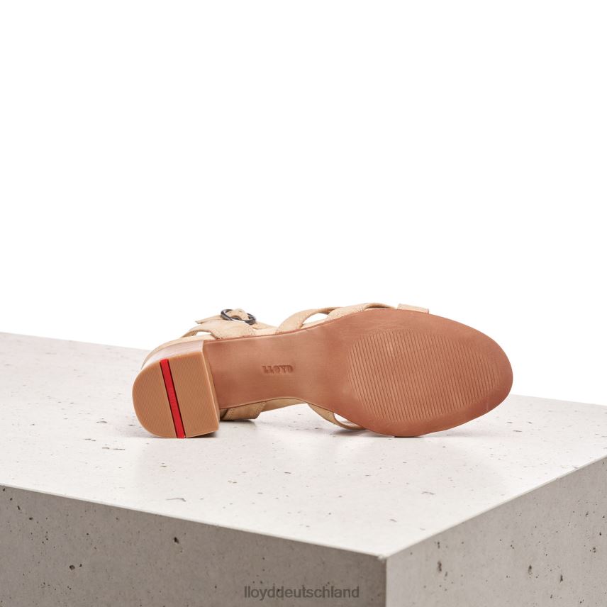 Schuhe LLOYD Sandale aus Wildleder Beige Frauen PV6Z01160