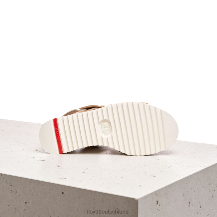 Schuhe LLOYD Sandale aus Wildleder Beige Frauen PV6Z01224