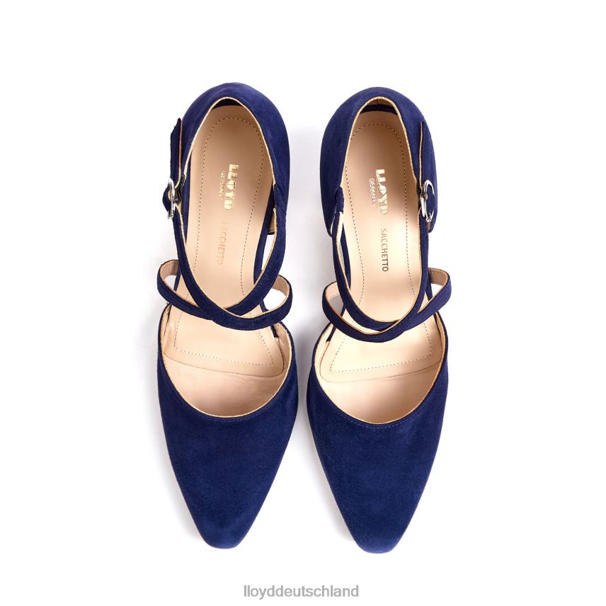 Schuhe LLOYD Sandale aus Wildleder Blau Frauen PV6Z01082