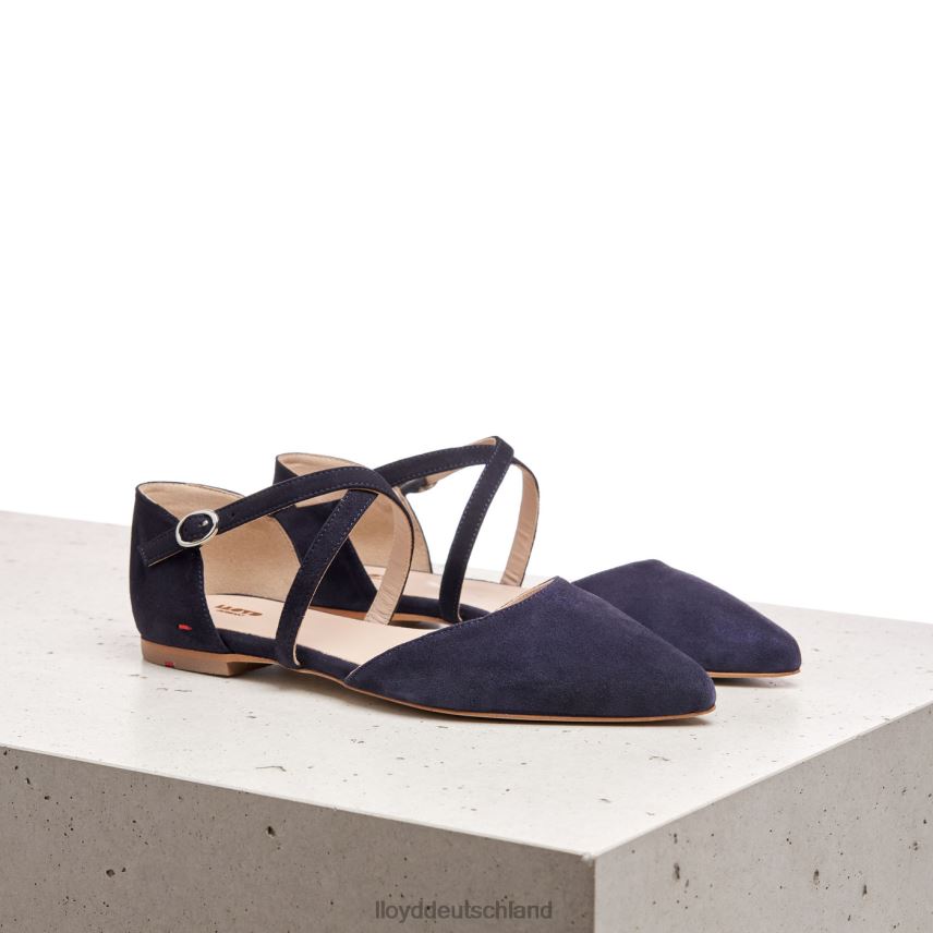 Schuhe LLOYD Sandale aus Wildleder Blau Frauen PV6Z01161