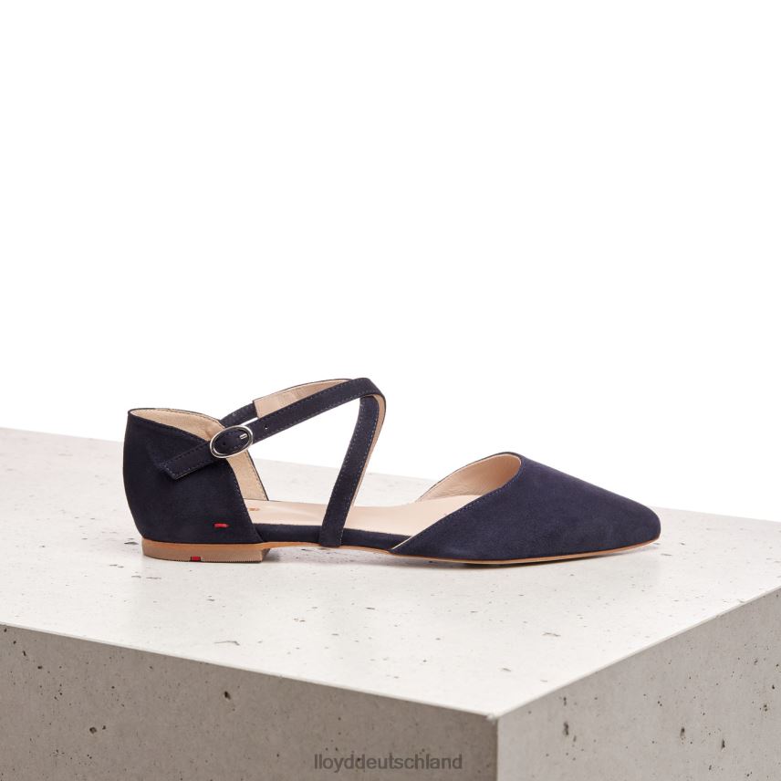 Schuhe LLOYD Sandale aus Wildleder Blau Frauen PV6Z01161