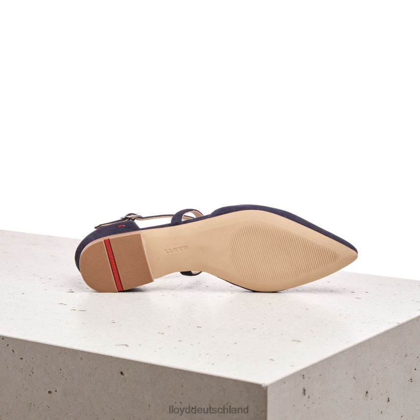 Schuhe LLOYD Sandale aus Wildleder Blau Frauen PV6Z01161