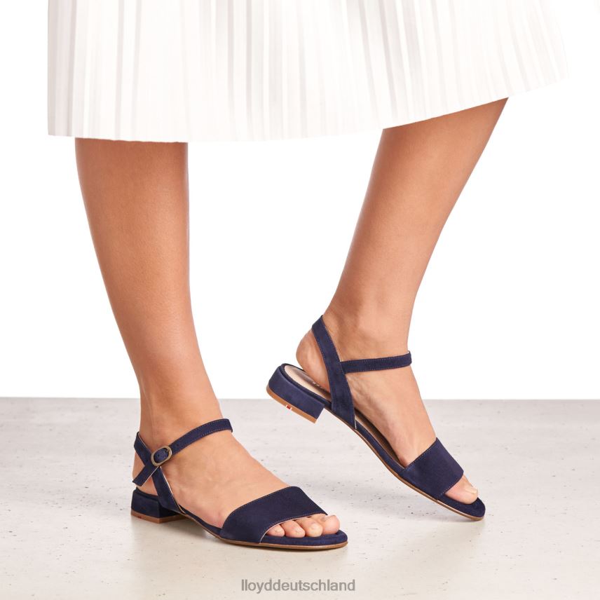Schuhe LLOYD Sandale aus Wildleder Blau Frauen PV6Z01164