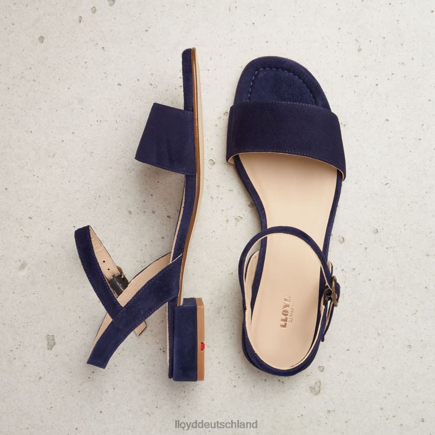 Schuhe LLOYD Sandale aus Wildleder Blau Frauen PV6Z01164