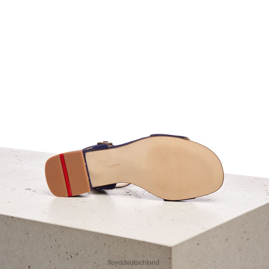 Schuhe LLOYD Sandale aus Wildleder Blau Frauen PV6Z01164