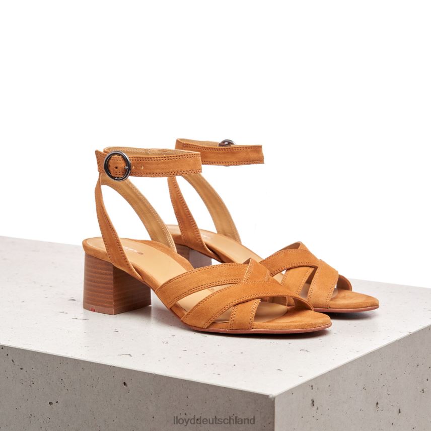 Schuhe LLOYD Sandale aus Wildleder braun Frauen PV6Z01155
