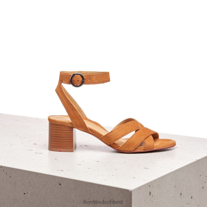 Schuhe LLOYD Sandale aus Wildleder braun Frauen PV6Z01155