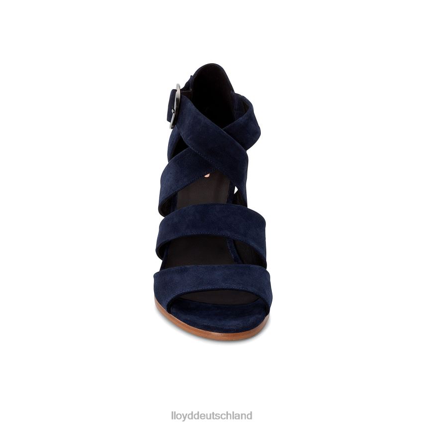 Schuhe LLOYD Sandale mit Wildlederoberfläche Blau Frauen PV6Z01170