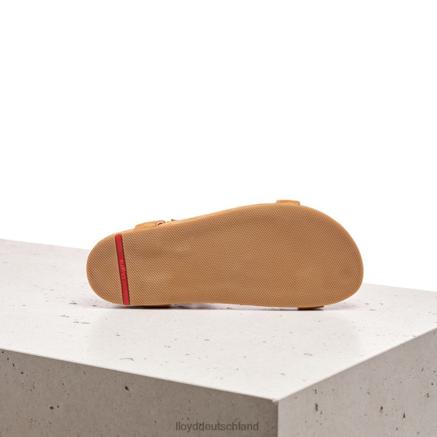 Schuhe LLOYD Sandale mit Wildlederoberfläche braun Frauen PV6Z01228