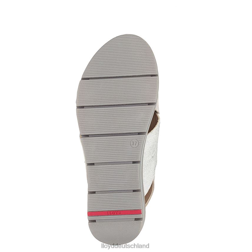 Schuhe LLOYD Sandale mit Wildlederoberfläche grau Frauen PV6Z01252